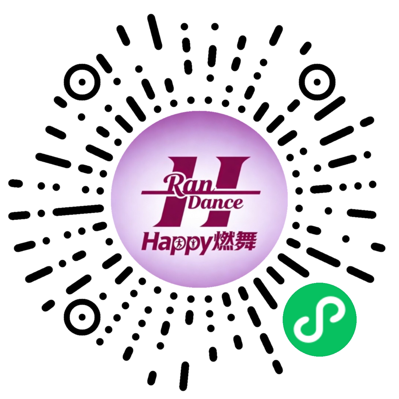 Happy燃舞小程序二维码